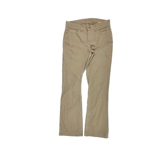 Riders by Lee Bootcut Women's size 12 Long Beige Tan Denim Jeans - Picture 1 of 6